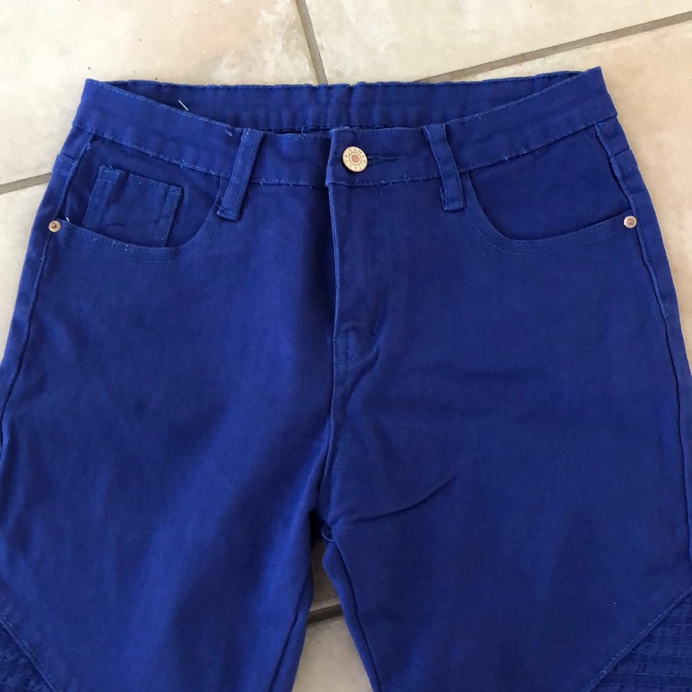 Color Collections Motorcycle Jeans - Picture 4 of 4